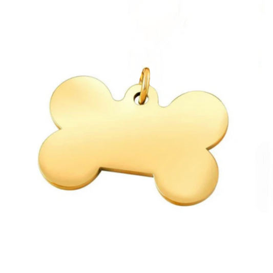 Personalized Bone-Shaped Pet Tag