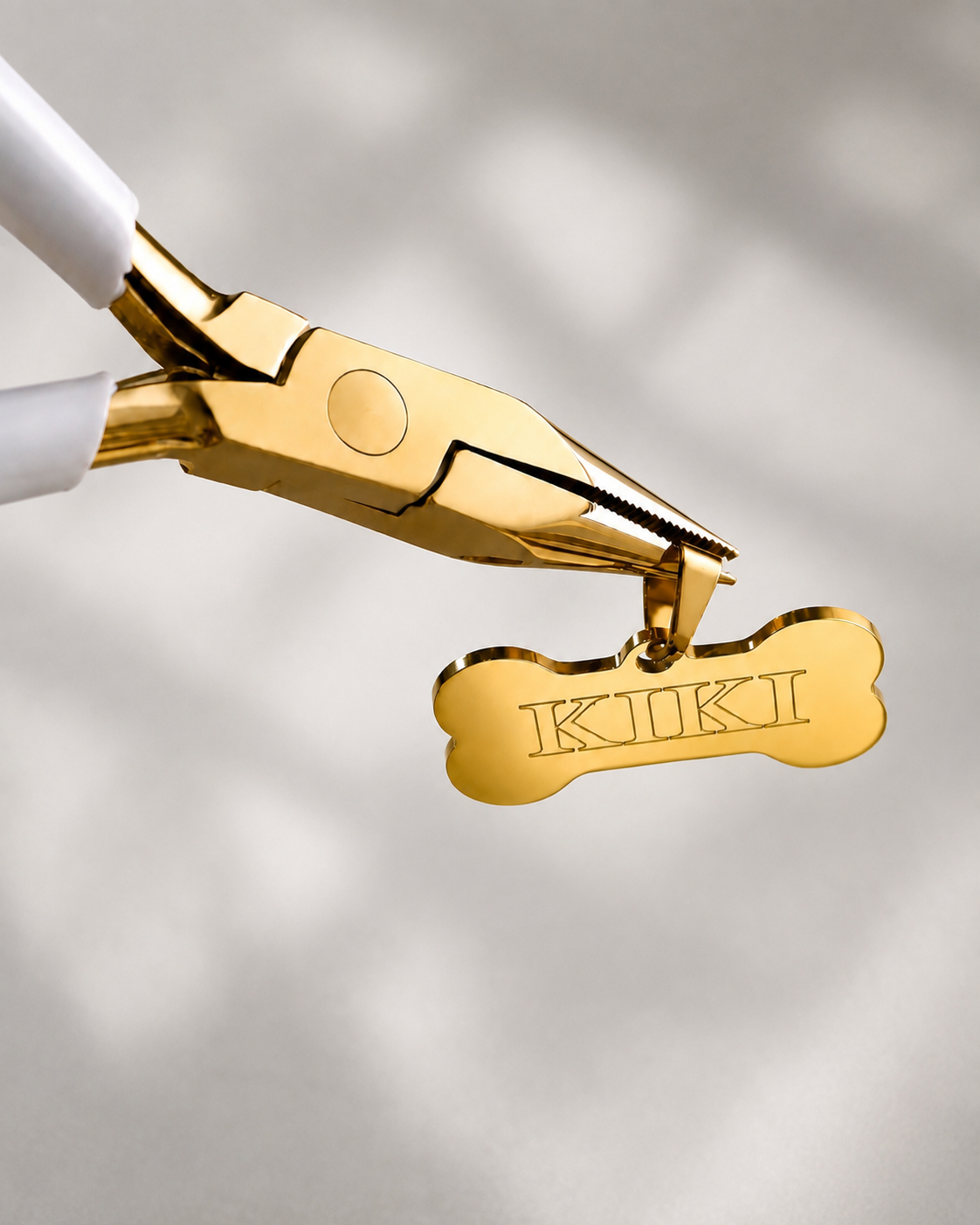 Personalized Bone-Shaped Pet Tag