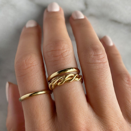 Mini Simple Band Ring