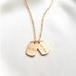 Personalized Tiny Dog Tag Necklace
