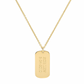 Personalized Tiny Dog Tag Necklace